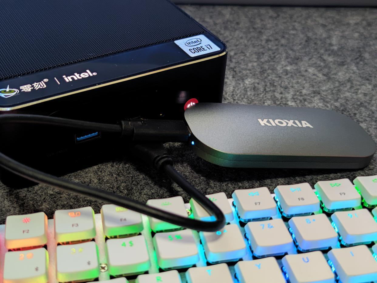 铠侠rc10固态硬盘测评掉速吗,铠侠xd10移动固态硬盘