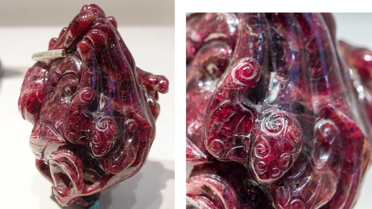 世界十大稀有宝石红宝石,珠宝首饰红宝石实物照片