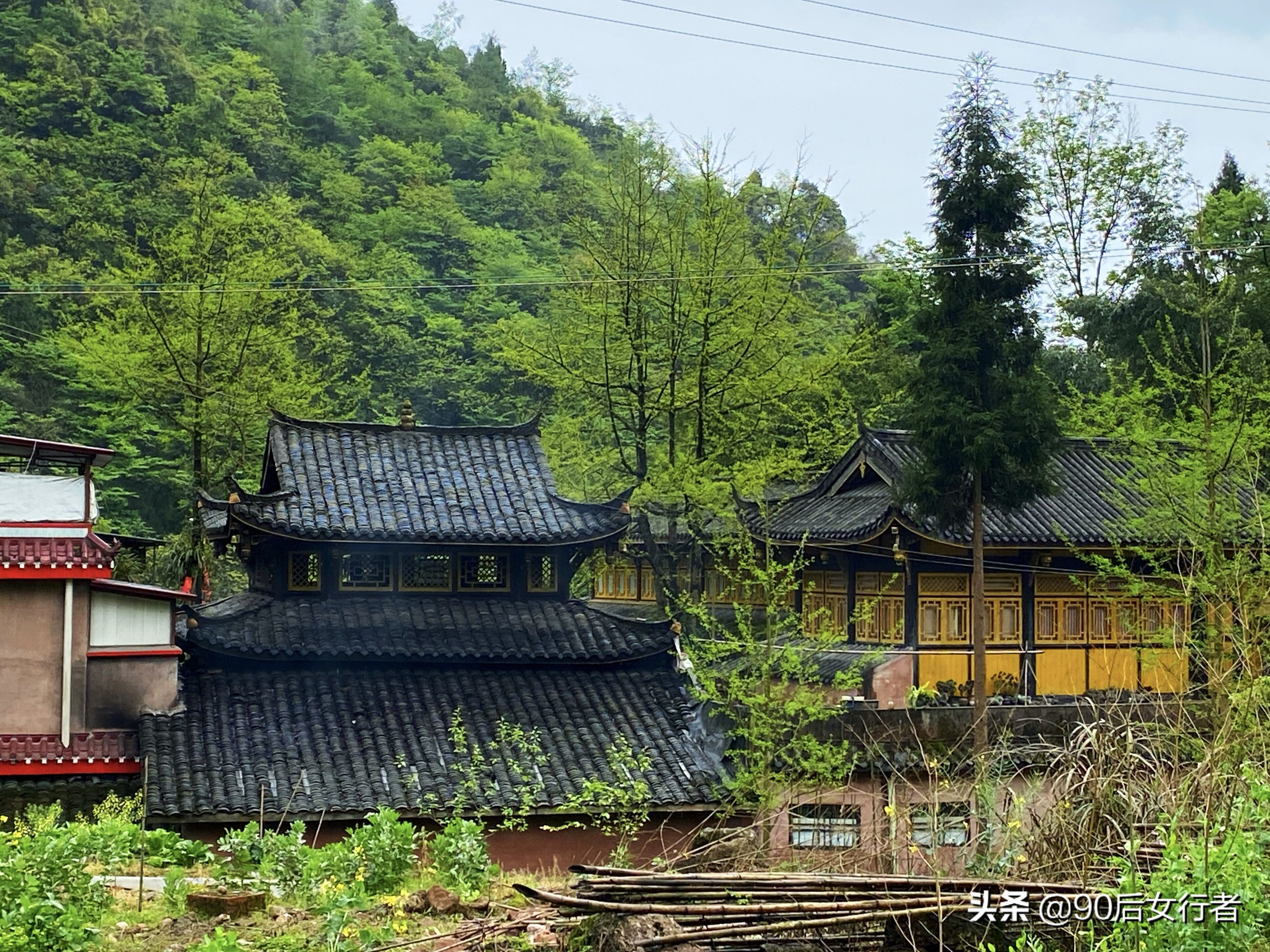 雨天徒步十里长山凹,走进大自然翻山越岭户外徒步