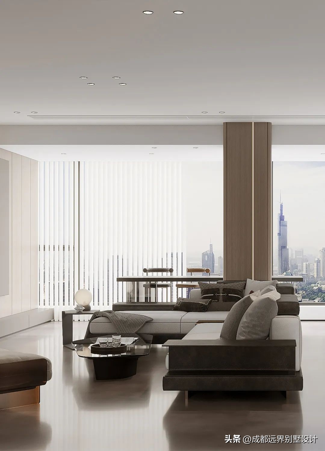 251平大平层轻奢设计,251平米大平层