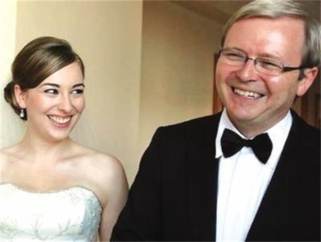 懂中文的西方领导陆克文：女儿在中国开网店，女婿是个华人