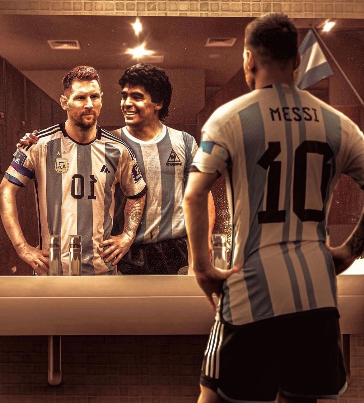 阿根廷两代球王被绝杀,公认的两个球王