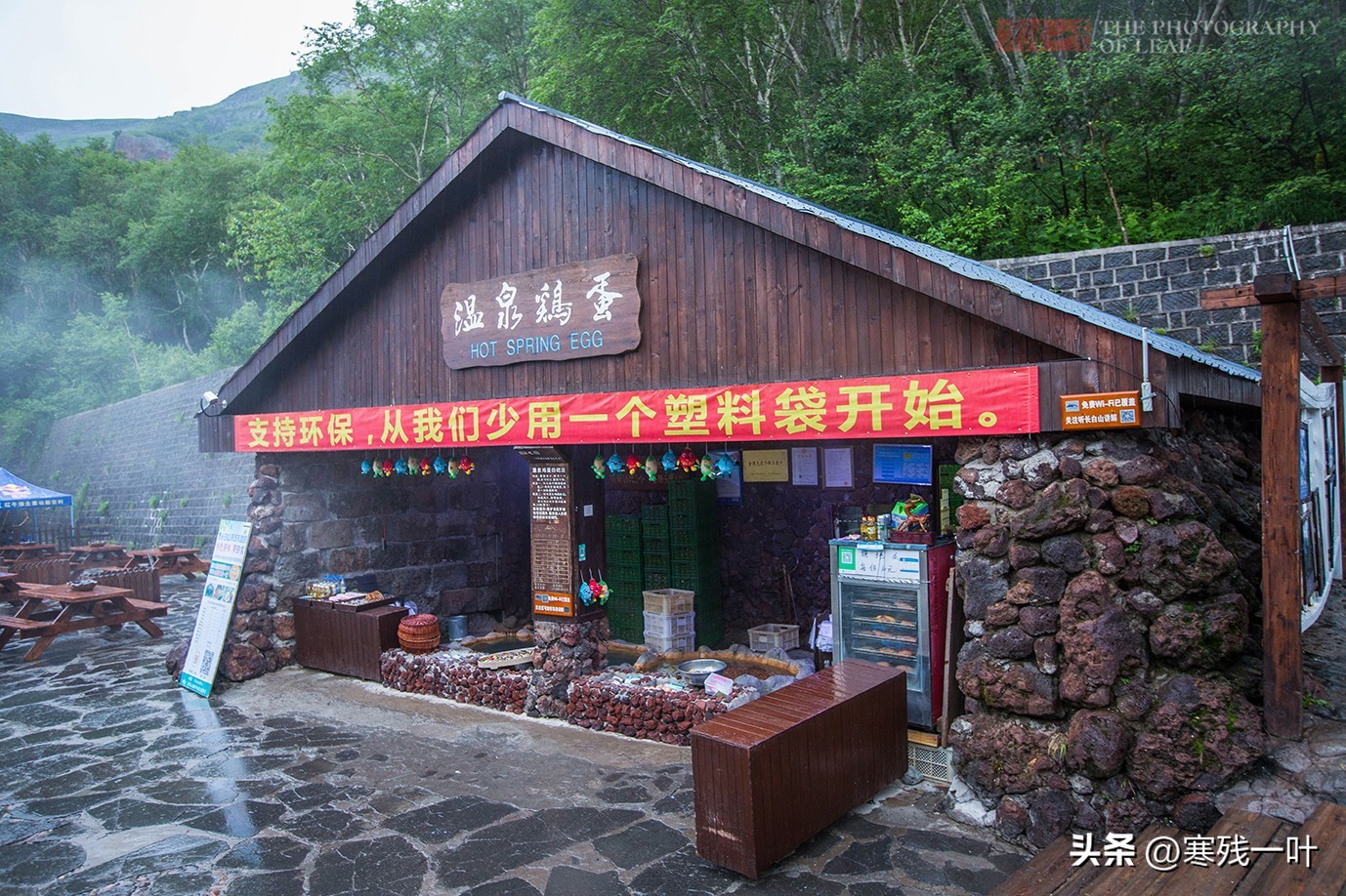 长白山网红小吃温泉鸡蛋，10元3个游客抢着买，一天卖出5000个