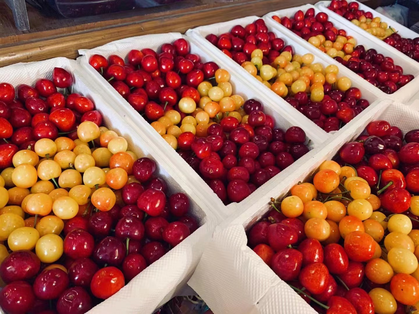 国内种的樱桃为啥不如车厘子好吃,车厘子大樱桃喜欢吃就自己种一棵