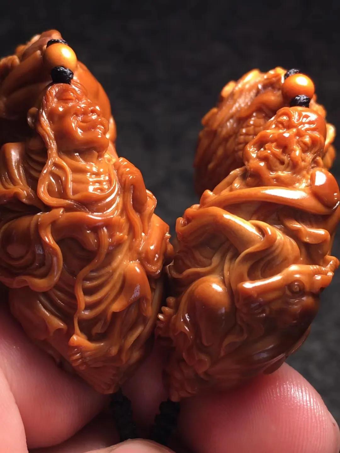 橄榄核雕新手简单入门,零基础橄榄核雕入门教程