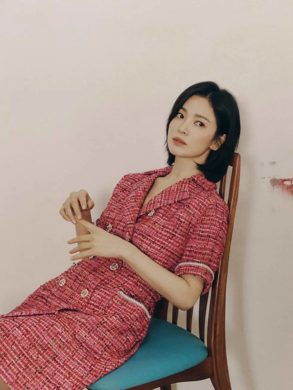 宋慧乔短发怎么打理好看又简单,宋慧乔同款短发适合方脸型