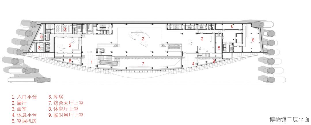 中国黄海湿地博物馆设计平面图,黄海湿地博物馆室外展区名称