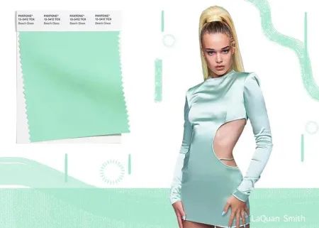 2023年流行色孔雀蓝,2022年春夏五大流行关键色