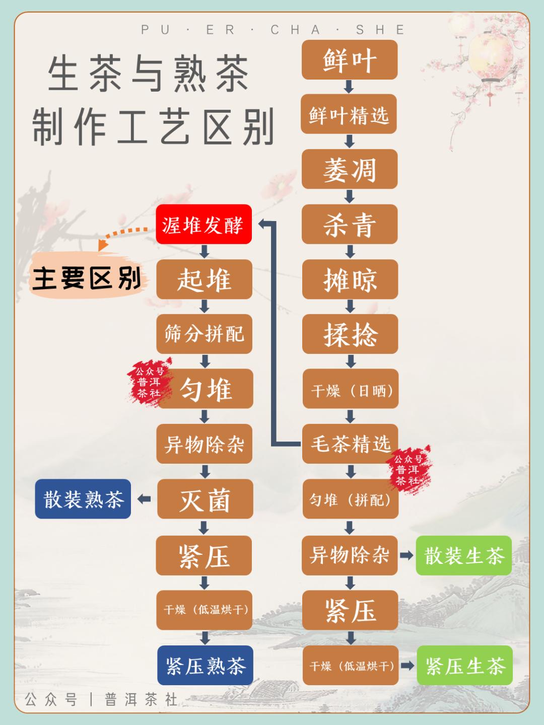 普洱茶惊艳的小产区,一张图看懂100个普洱茶产区