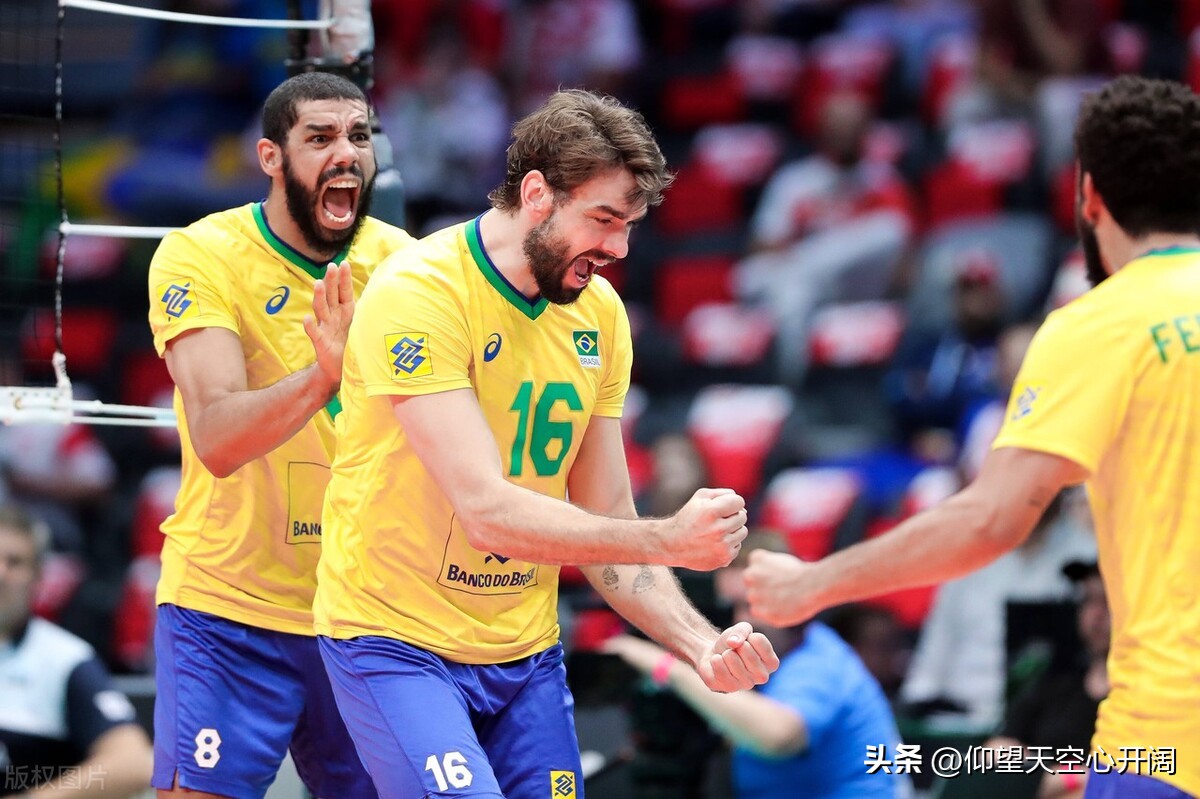 全面压制，放松丢分，巴西3-1斯洛文尼亚，夺得男排世锦赛第三名