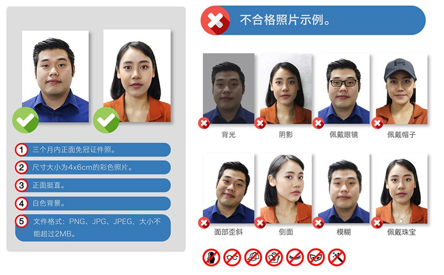 办健康证的照片怎么照好看,健康证可以用自己拍的一寸照片吗