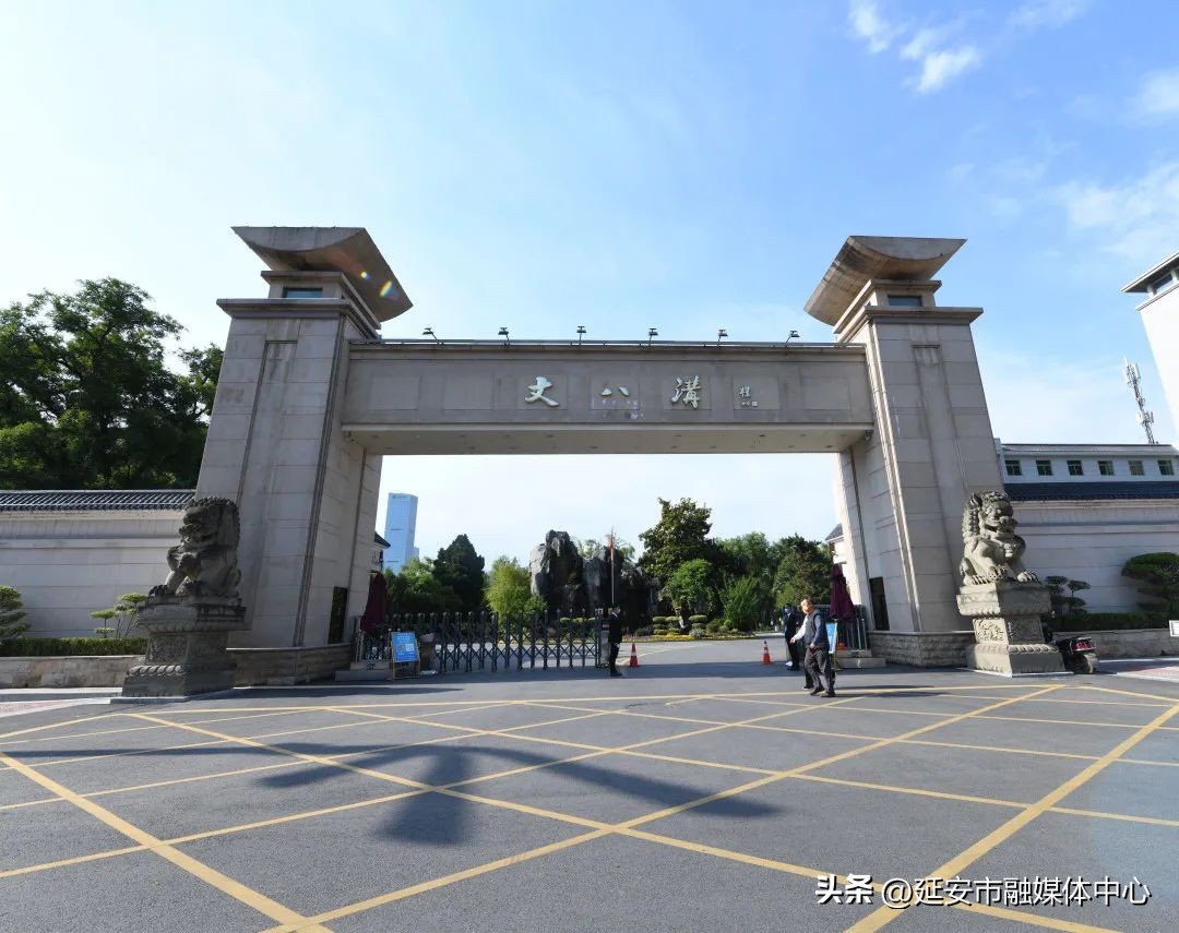 陕西宾馆迎来最佳观花赏景季节,陕西宾馆内景色
