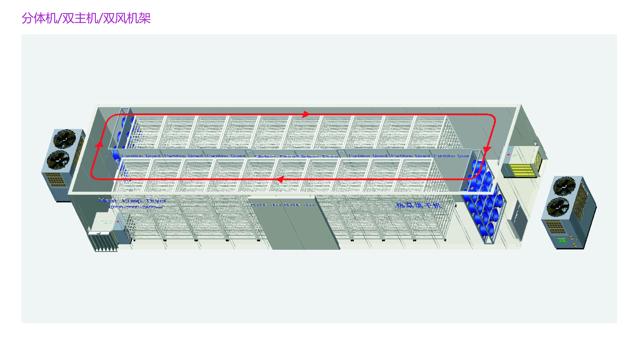 昆明辣椒烘干设备,大型网带式辣椒烘干设备按需定制