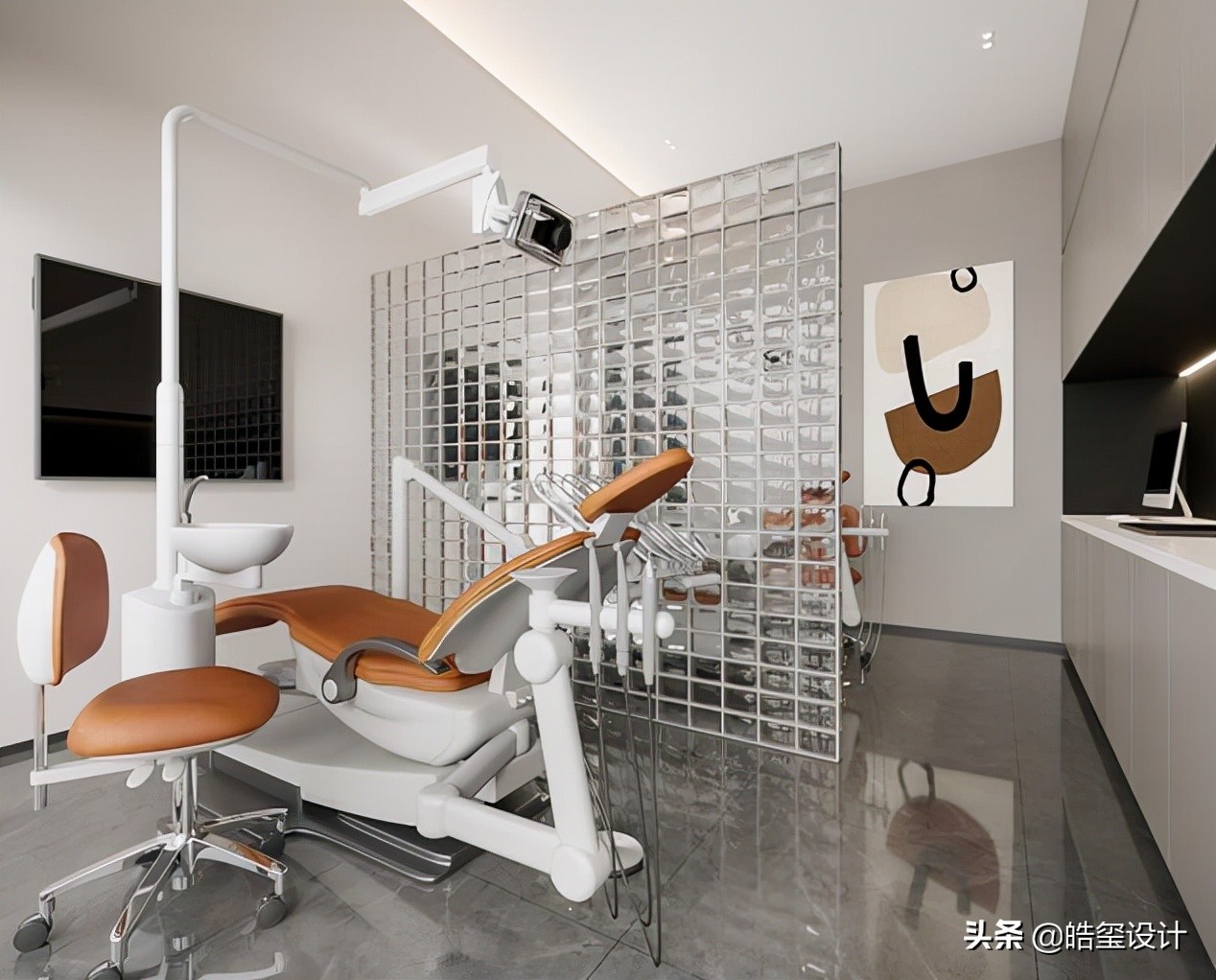 牙科诊所水路设计,中式牙科诊所设计效果图