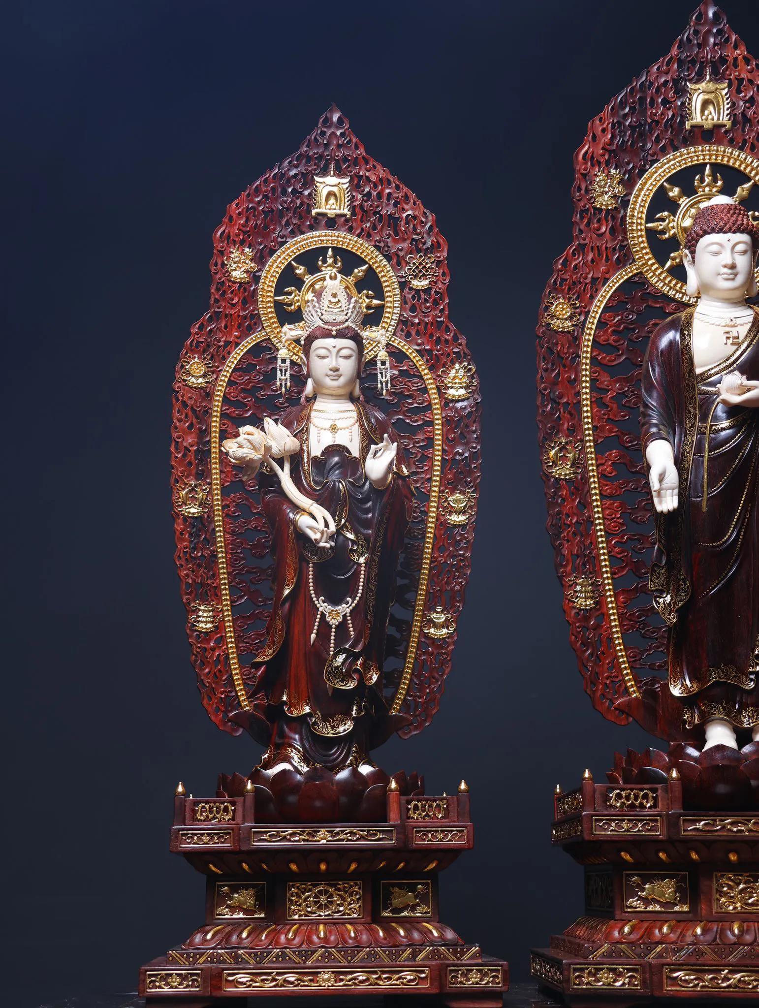 西方三圣是哪三圣,西方三圣图