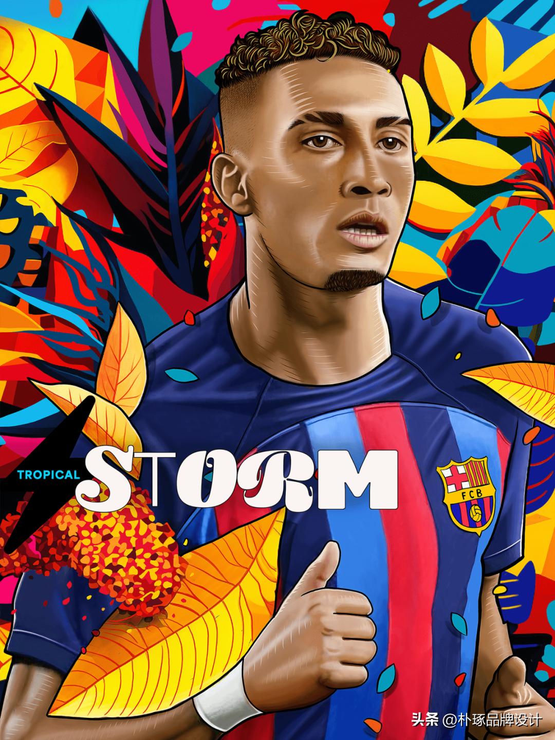 足球运动员手绘图,足球运动员海报设计