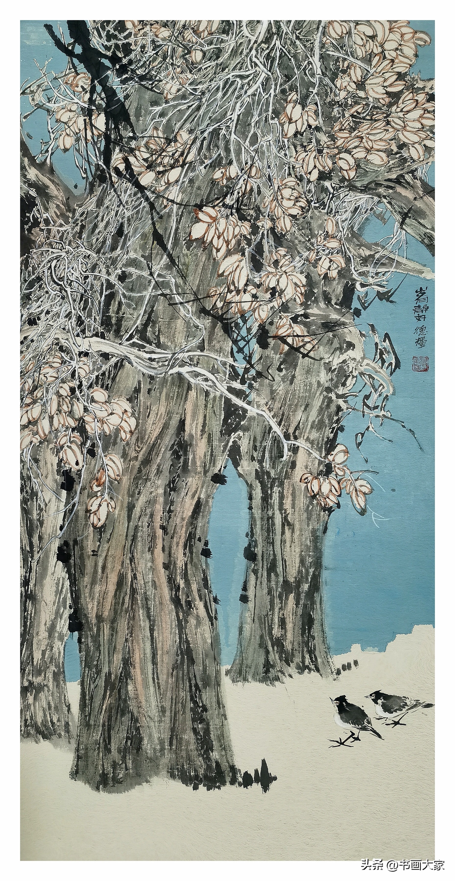 「夏氏笔墨」一门仨画家,山水、花鸟、人物,各显春秋