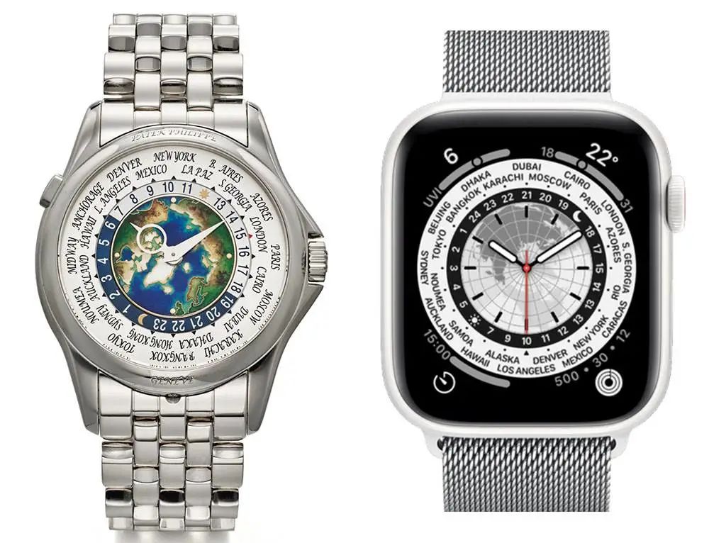 苹果手表的前世今生,苹果表盘原生态表盘