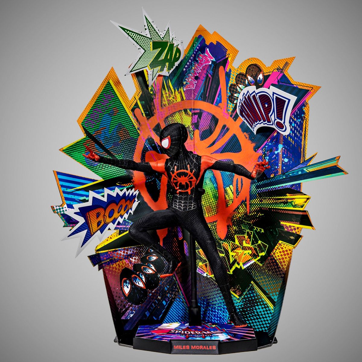 3头雕2套衣服，这个小黑蛛太好玩了：HotToys平行宇宙版迈尔斯