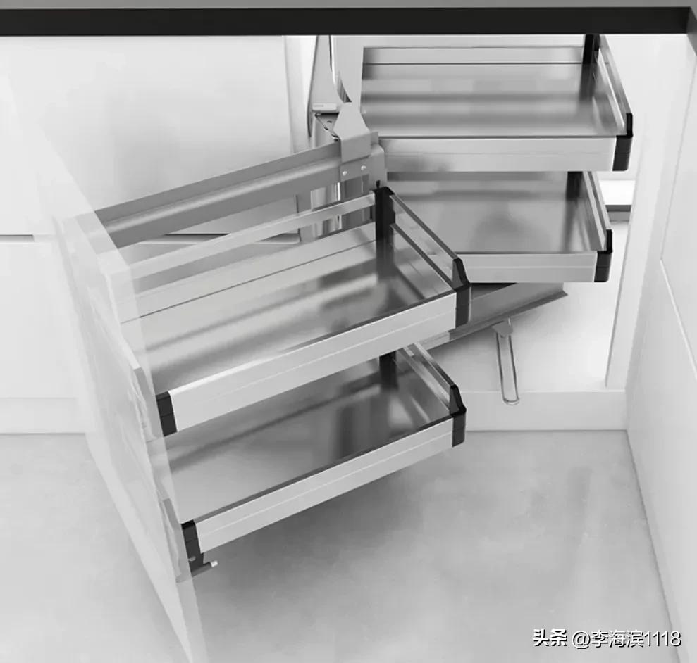 悍高橱柜厨房拉篮怎么使用,厨房拉篮怎么设计