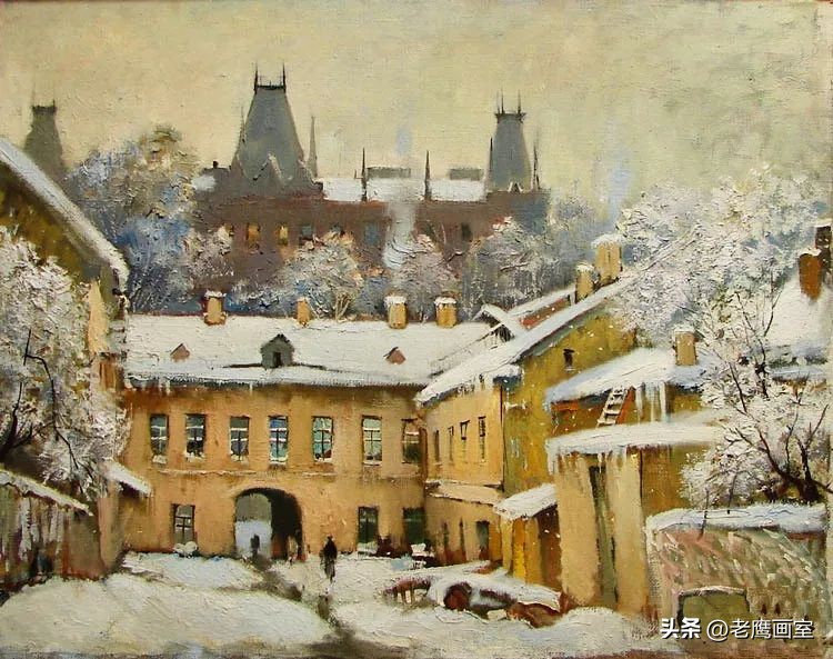 卢卡斯阿纳托尼油画作品赏析,爱尔兰画家的风景油画欣赏