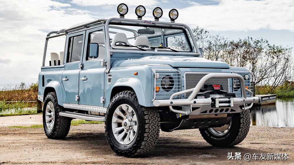 美式机增大V8上身640马力改装路虎卫士110亮相