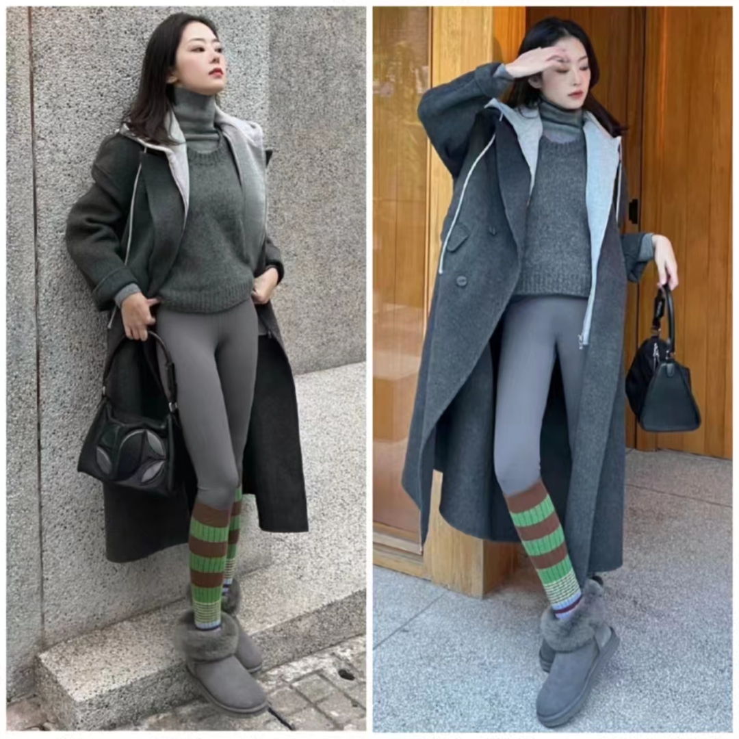 瑜伽裤穿出自然不做作风情,瑜伽裤穿出高级感