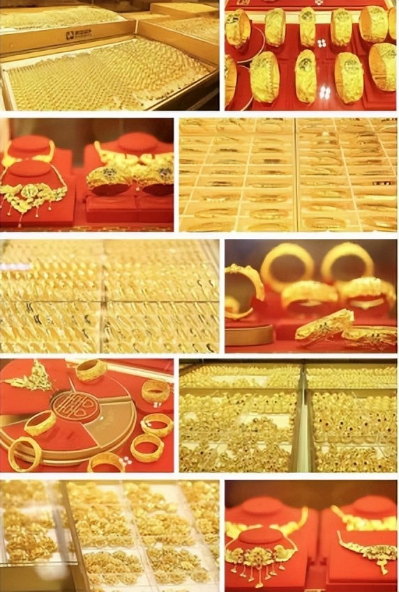 黄金首饰婚嫁三金,结婚三金选大牌项链还是买黄金