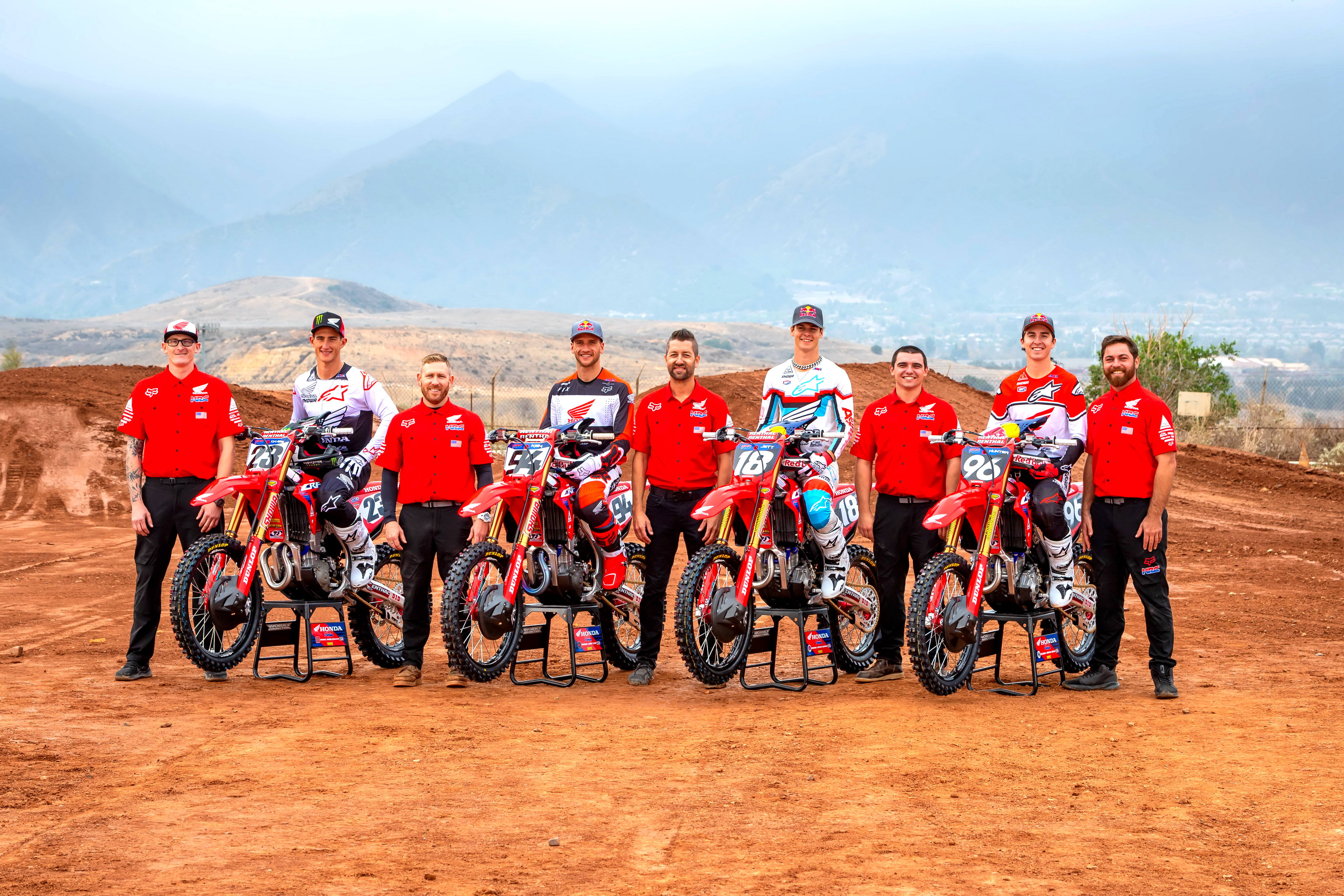 HRC2022AMA越野工厂车队