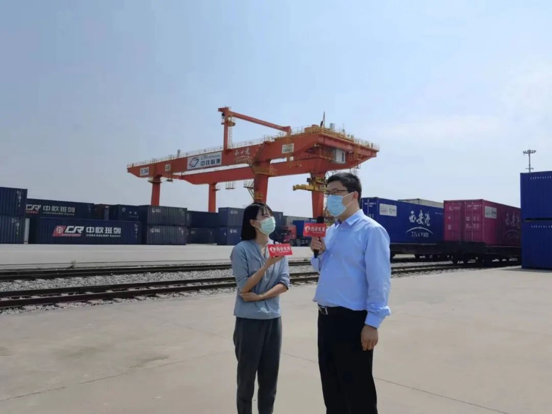 西安中欧班列长安号,长安号中欧班列西安港务区