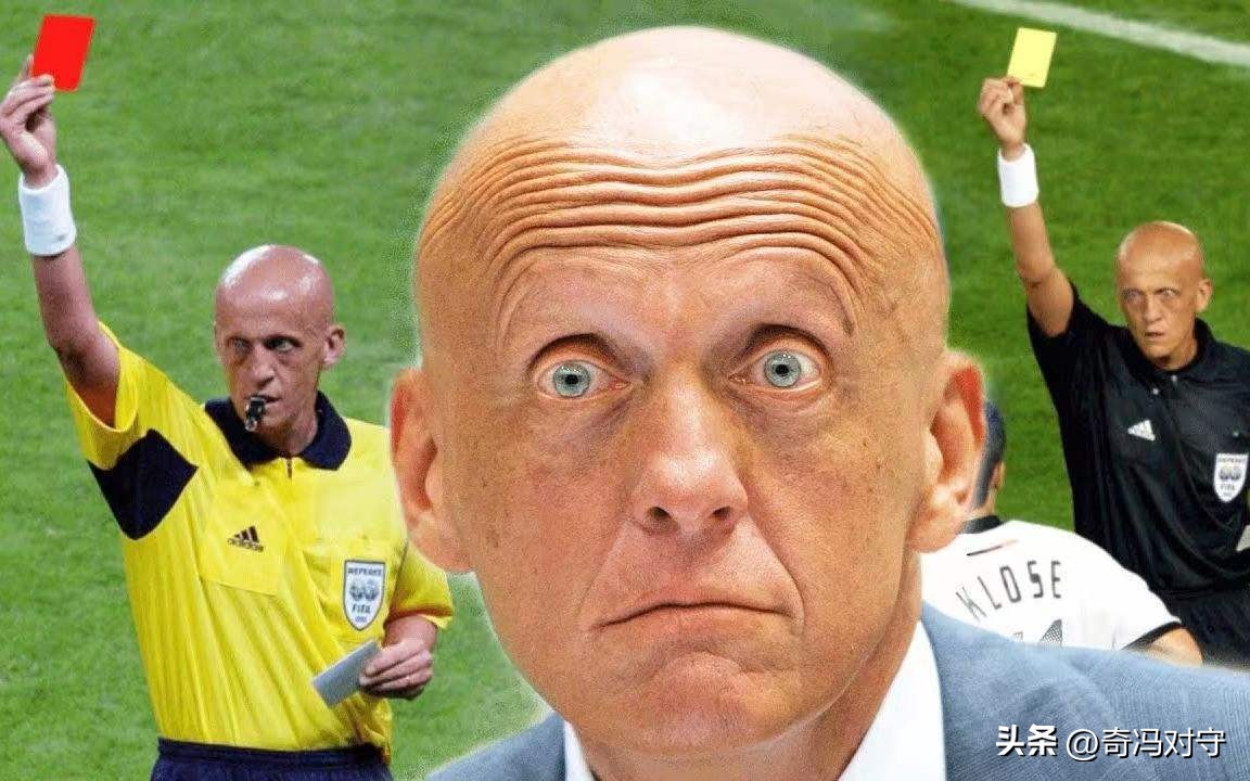 光头裁判科里纳经典视频,卡塔尔世界杯光头裁判