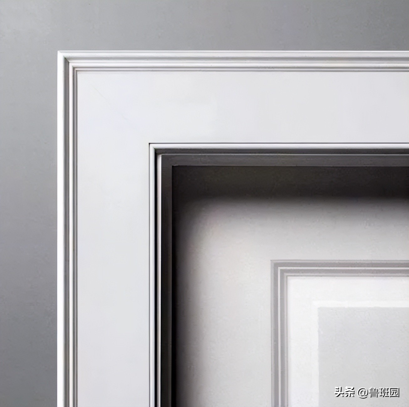 方形门套和弧形门套,门套和护墙板同材不同色