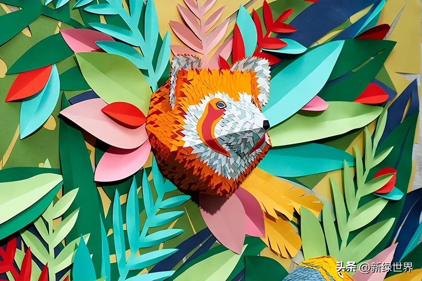 一组纸艺作品,令人惊艳的纸艺作品