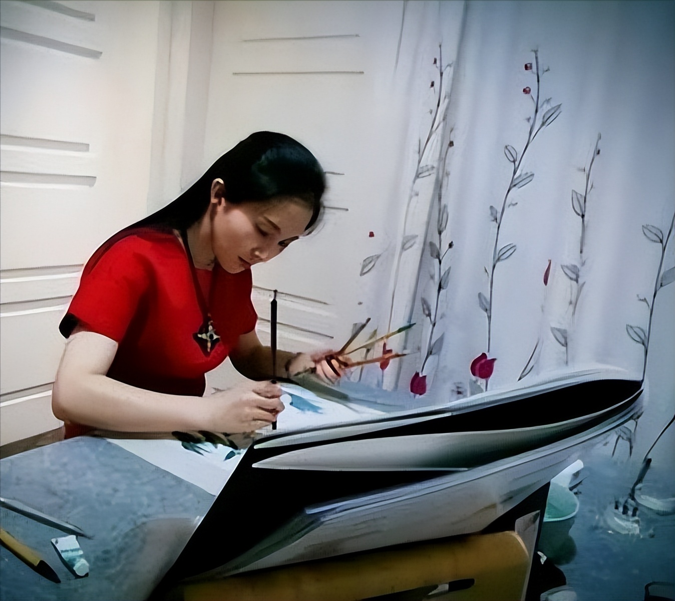 旗袍老师胡红梅,胡红梅老师事件过程