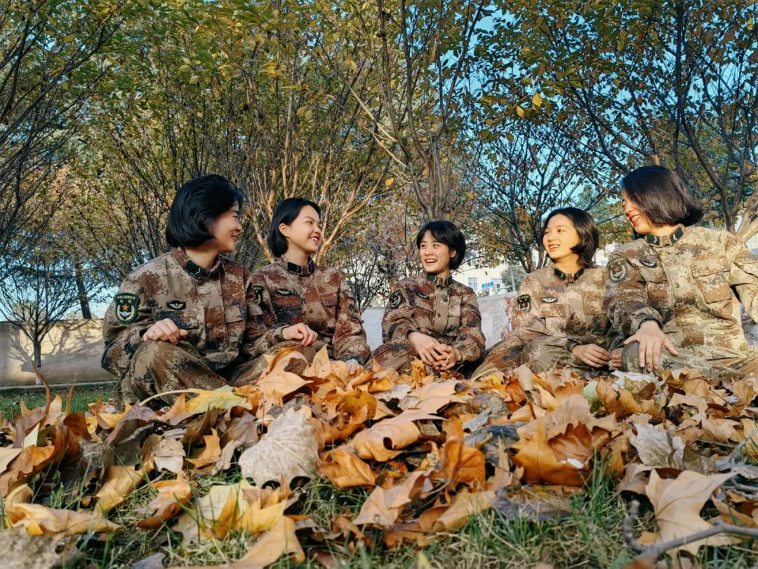 秋天军营风景,军营秋天