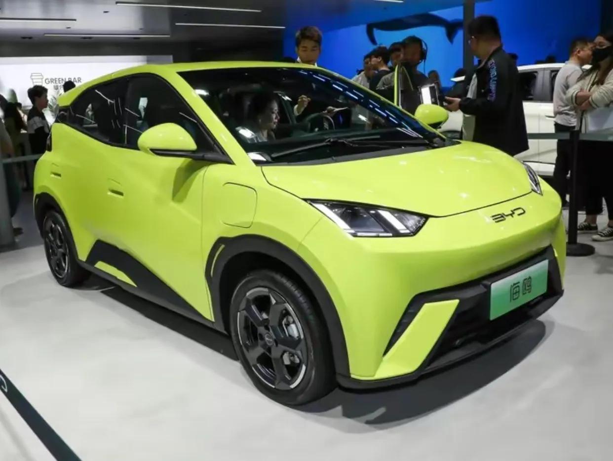 售价8-10万的比亚迪爆款海鸥上市,比亚迪海鸥7.88万落地价