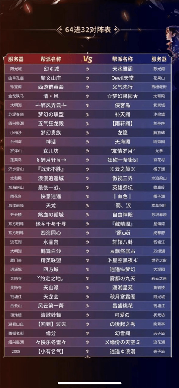 一线强帮齐聚首，梦幻西游新帮派联赛年度赛重磅来袭