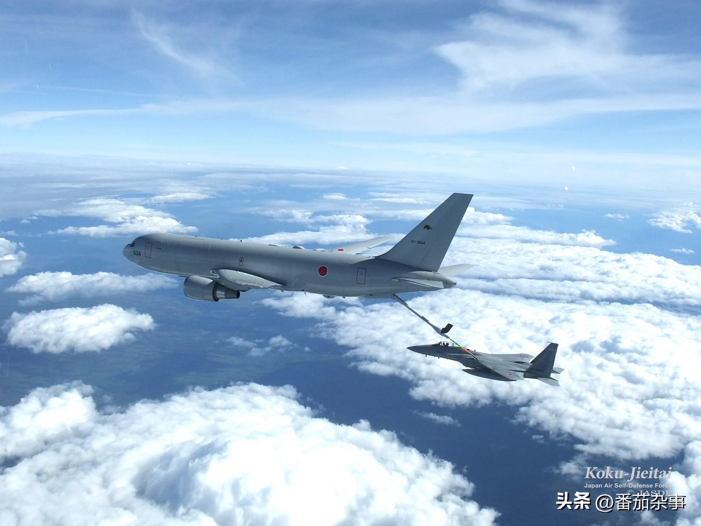 空自航程倍增器KC-767空中加油机（图集）