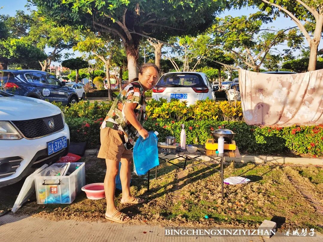 海南九所房车露营基地,三轮车自驾游穷游海南