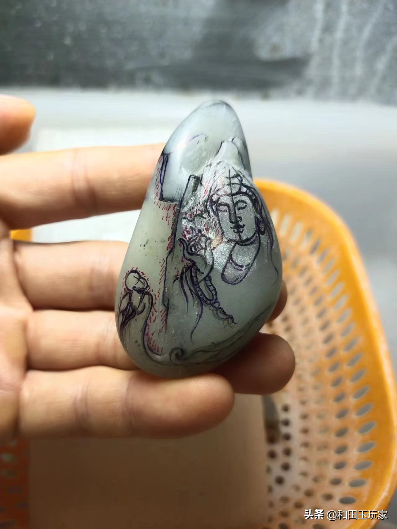 华章和田玉吧，黄沙漫天遮星辰，可叹逐利变沉沦。吧主原创。