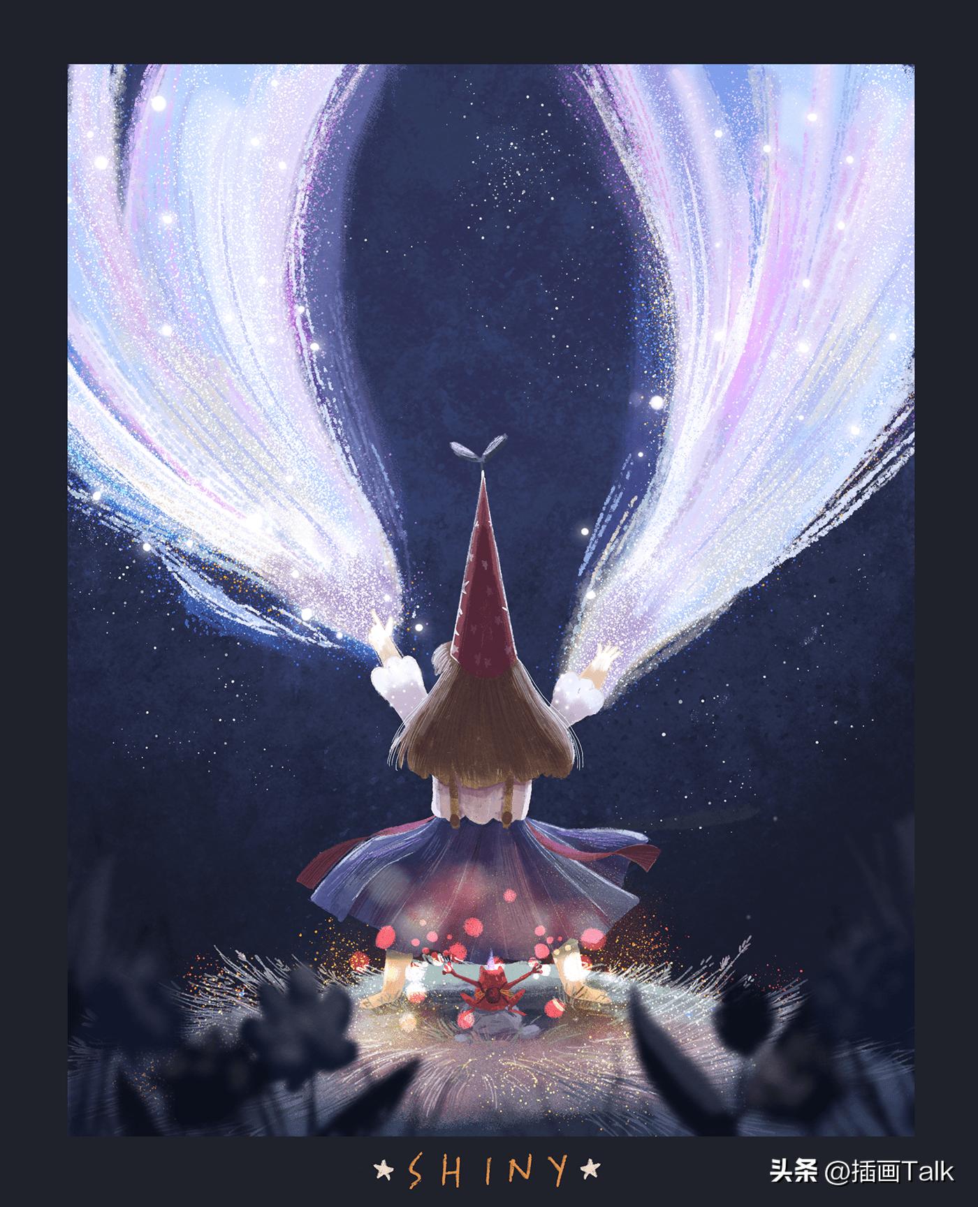 波兰插画师annarudak的所有画作,法国插画师插画作品