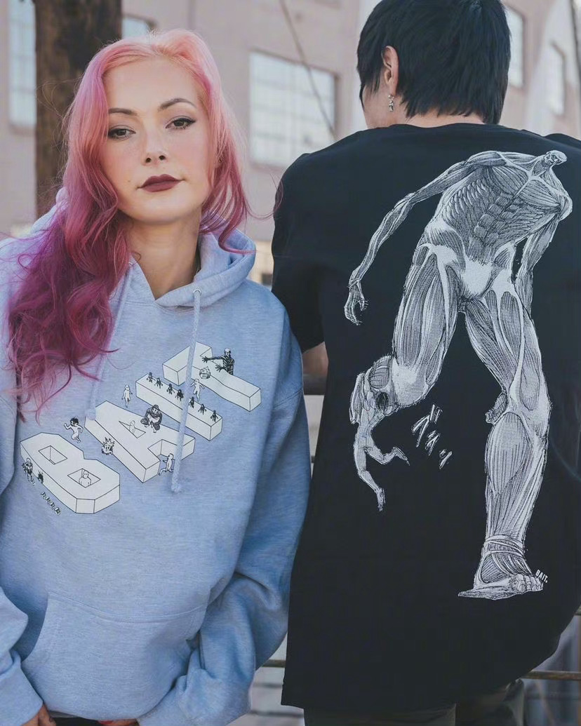 进击的巨人耐克联名的鞋,进击的巨人新联名原图