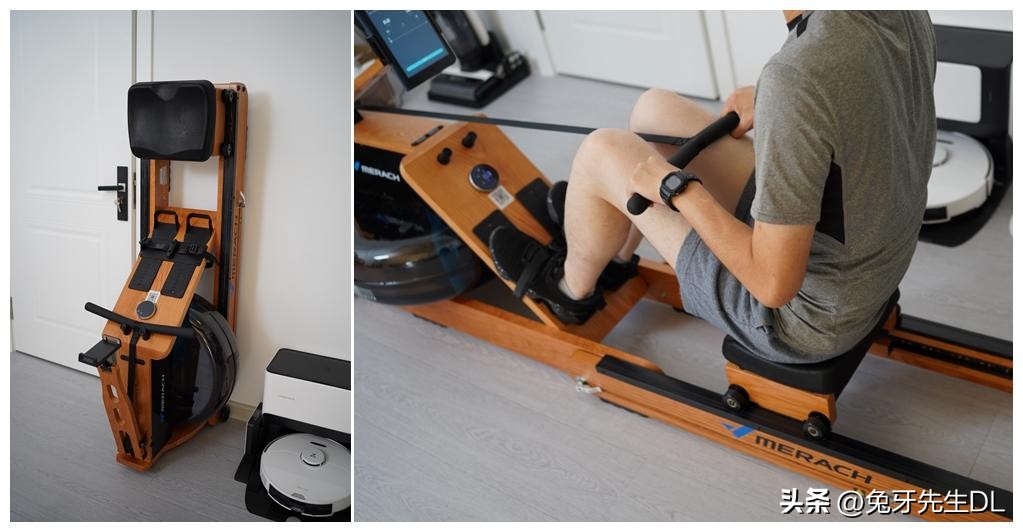 居家也要坚持做运动，分享我的麦瑞克MR-950水磁双阻划船机体验
