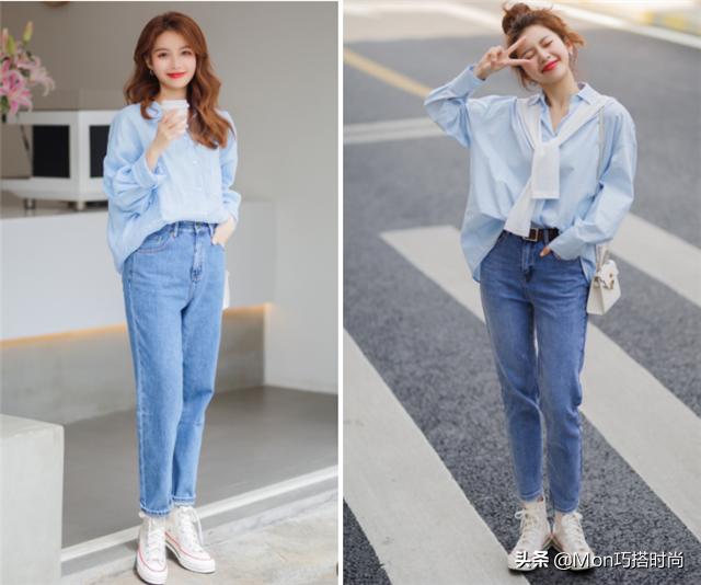 春天穿黄色高帮帆布鞋穿搭女,适合春季穿的帆布鞋