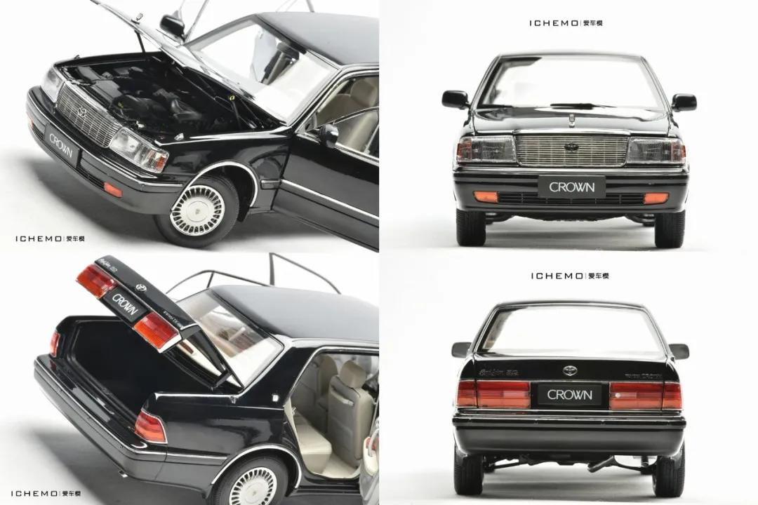 开箱报告|情怀有价!其辉1:18丰田皇冠JZS155汽车模型