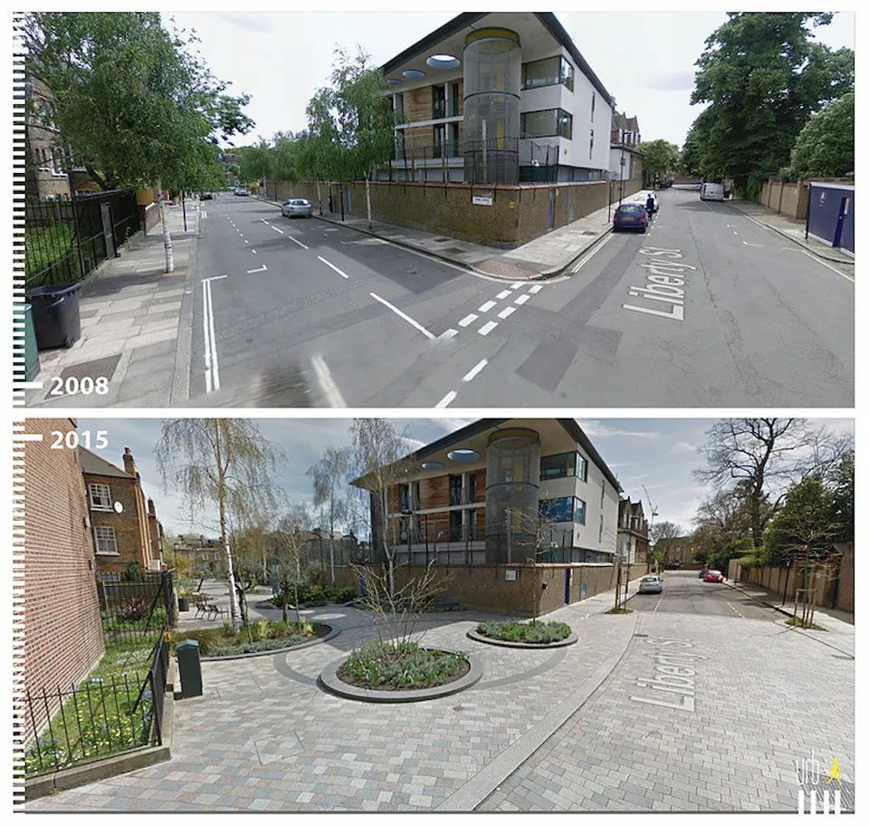 行走城市的魅力就是这么大！谷歌街景里50个公共空间改造前后对比