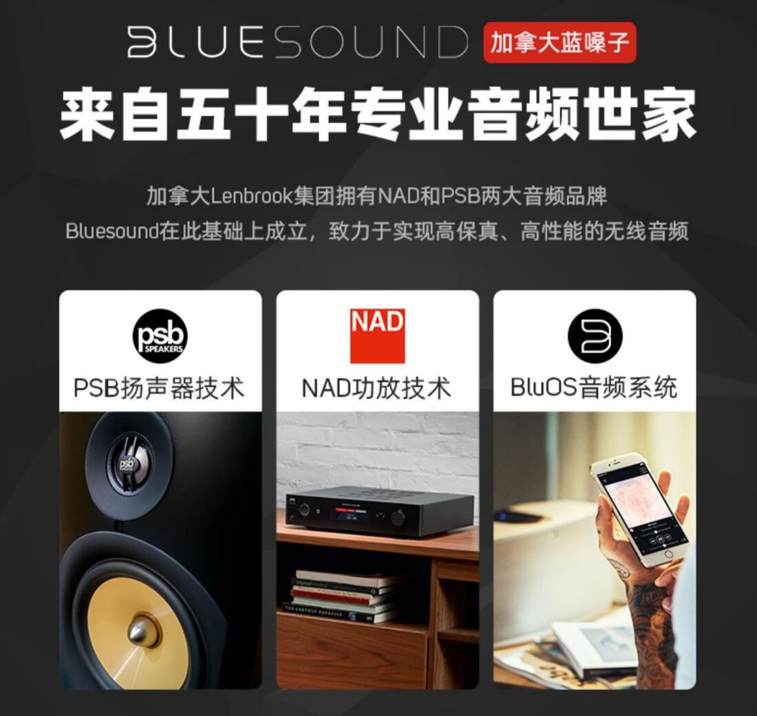 bluesound2i测评,性价比高HIFI音响推荐
