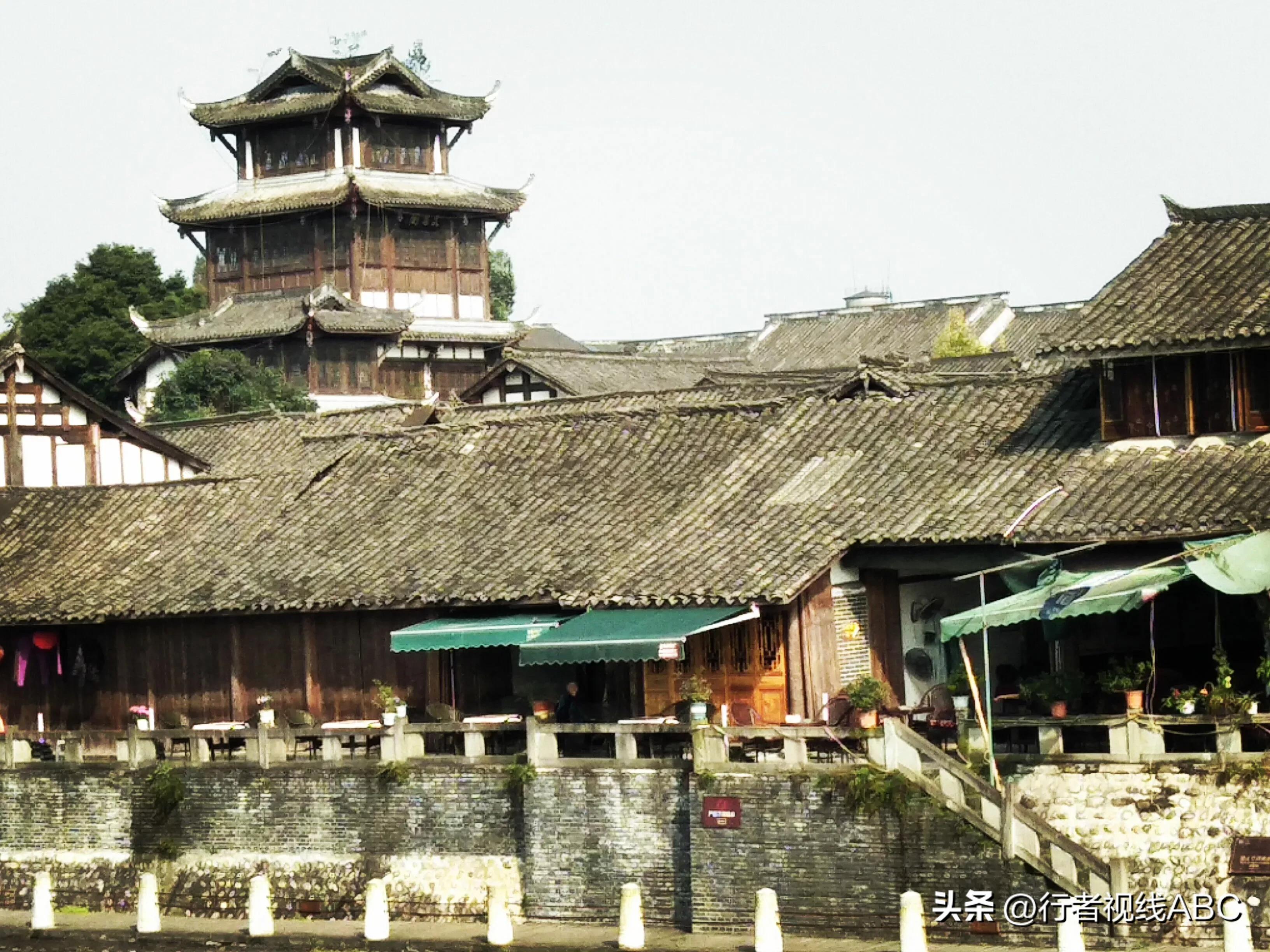 最原生态的古镇,街子古镇和元通古镇