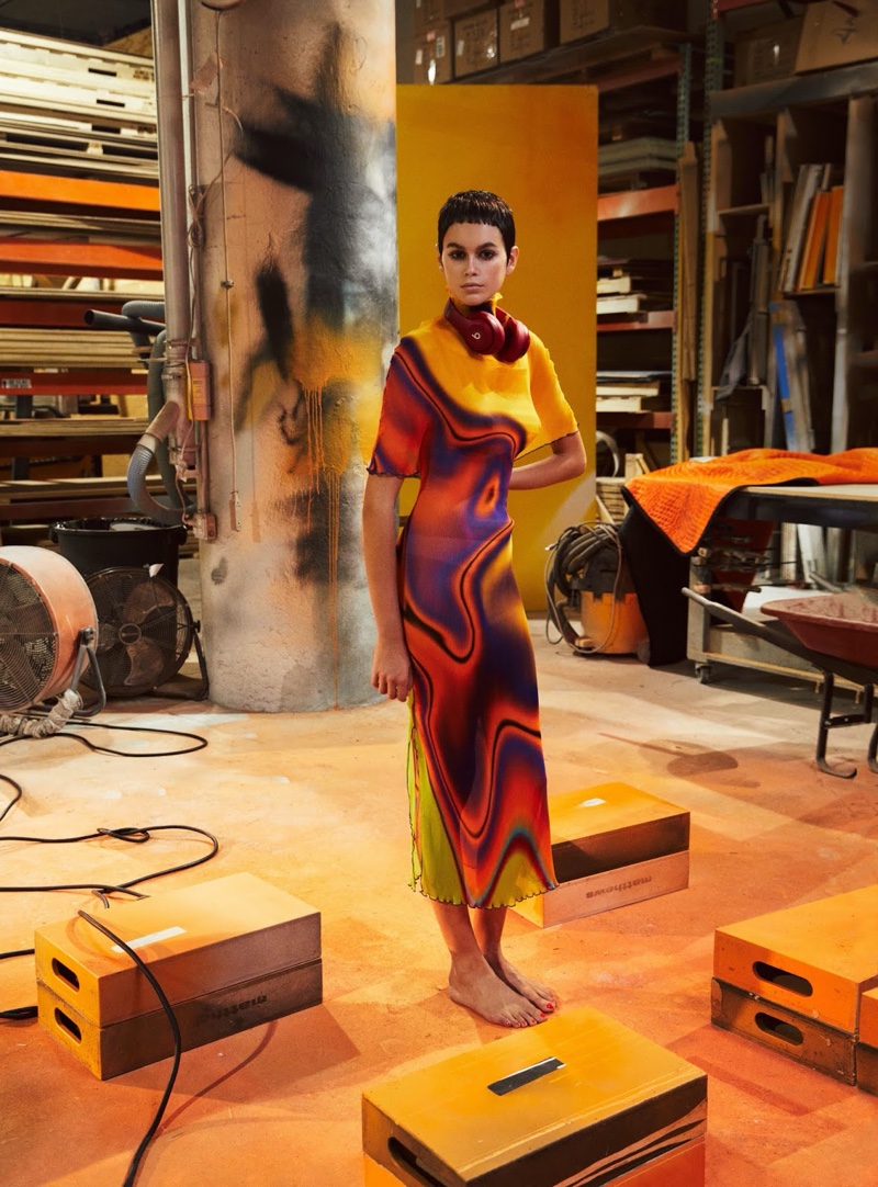 星二代超模kaiagerber街拍,超模kaiagerber近期街拍