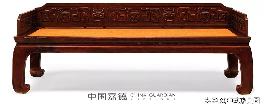 2021嘉德秋拍｜古典家具专场——床榻和柜架类